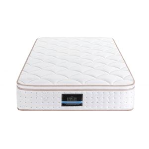 Giselle 30cm King Single Spring Mattress Tencel Cover 5-Zone Firm Back Support