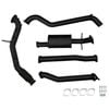 Ignite Exhausts Turbo Back For Ford Ranger Px2/px3 3.2l No Cat & Muffler Black Aluminised Steel