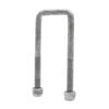 Sunrise U-bolts With Nyloc Nut 1/2" Galvanised - 50mm Square, 145mm - Ub50s145g