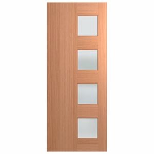 Miacador 1980 x 40mm Glaze Frosted Entrance Door - 810mm