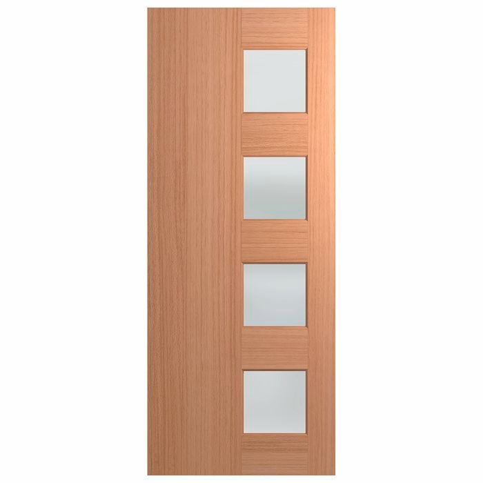 Miacador 1980 x 40mm Glaze Frosted Entrance Door - 810mm