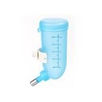 Yes4pets 500ml Hamster Rabbit Water Bottle Hanging Drinking Dispenser Feeder Blue