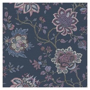 Regan Navy Wallpaper 53cm x 10.05m