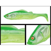 Adusta Pick Tail Swimmer 7" Soft Plastic Fishing Lure Green Chartreuse Shad