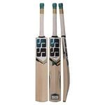 SS Yuvi 20/20 Cricket Bat For Mens and Boys | Short Handle | Kashmir Willow | Free Cover | For Intermediate Player | Grade 2