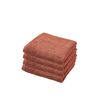 4 Pack - Luxury Egyptian Cotton Bath Sheet 100x150cm - Apricot