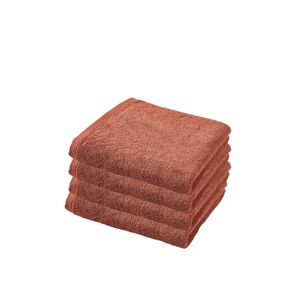 4 Pack - Luxury Egyptian Cotton Bath Sheet 100x150cm - Apricot
