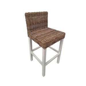 Elegance Living 47x50x96cm Wooden Brown Pathera Bar Chair