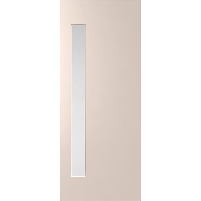 Corinthian 2040 x 820 x 40mm Entrance Door Primed Madison Translucent Glass PMAD101
