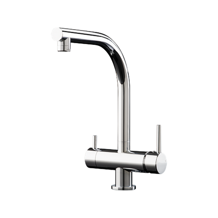 Aquaport WELS 4 Star 7L/min Chrome Square 3 Way Filtered Water Mixer