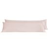 Dreamaker Superfine Washed Microfibre Body Pillowcase Twin Pack - Blush Pink