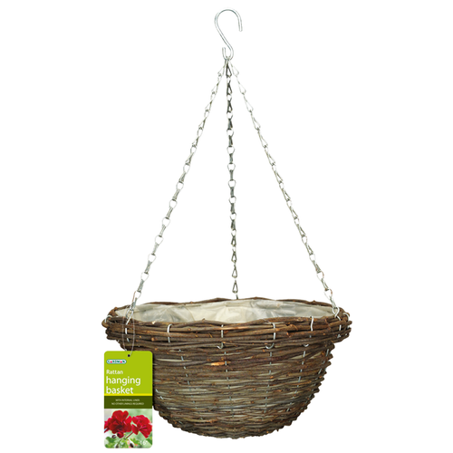 Gardman 35cm Rattan Hanging Basket Bunnings Australia 3035