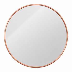 Barelli 110 x 110cm Copper Flynn Round Framed Mirror