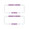 2x OFFICIAL NRL Manly Sea Eagles Car Number Plate Frame Cover Surround New Logo
