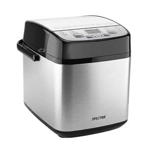 Spector Automatic Bread Machine 19-in-1 1.5Lb 15H Timer Compact Home Baking
