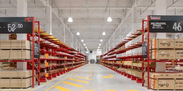 Bunnings timberyard.