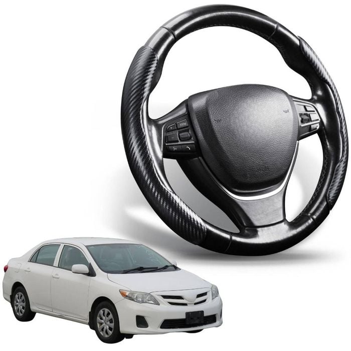 Segmented Steering Wheel Cover for Toyota Corolla 2007 - 2012 Hatch/Sedan (E140/150)