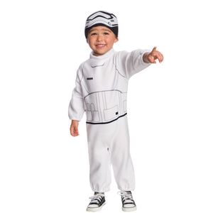 Star Wars Size Toddler Stormtrooper Costume w/ Headpiece White