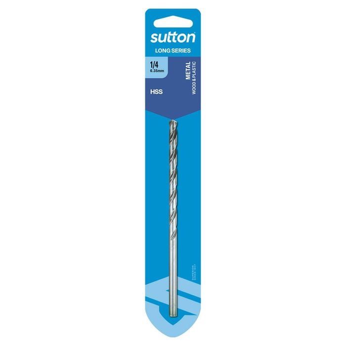 Sutton Tools 1/4" Long Series Jobber Drill Bit