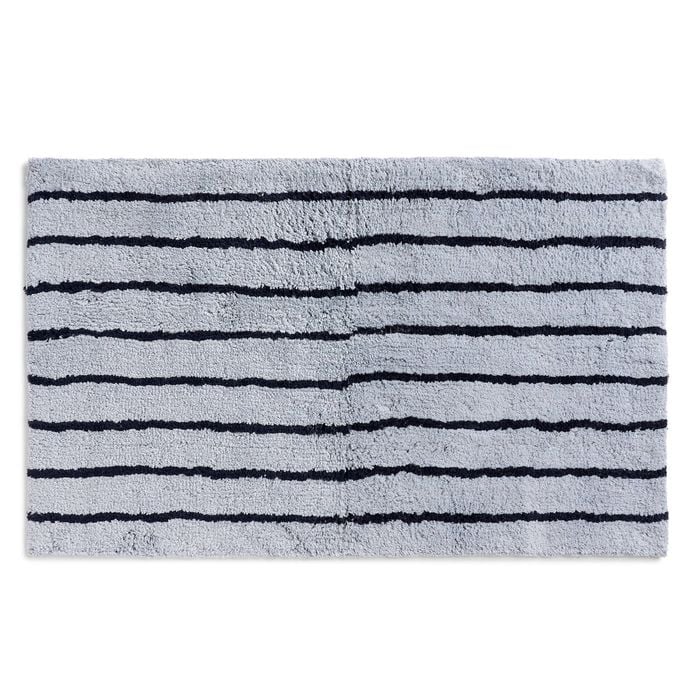 Linea Home Blue Stripe Bathmat