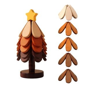 Catzon Wooden Tree Trivet Set Hot Dish Protector-Star5