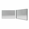 Forme 1200mm Black Rectangle Framed Mirror