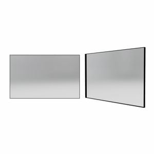 Forme 1200mm Black Rectangle Framed Mirror