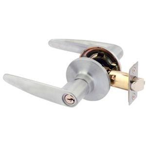 Gainsborough Satin Chrome G4 Series Ambassador Entrance Lever Set - Satin Chrome