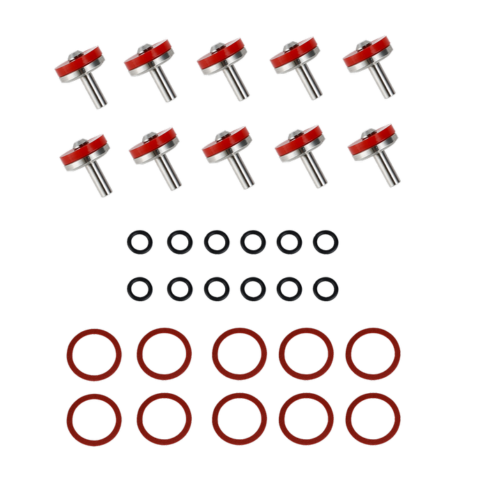 EnduraSeal 12mm Premium Stainless Steel Tap Valves - Pack of 10