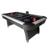 Leaf Living Airmax Ah13 7ft Air Hockey Table Led Electronic Scoring System - Black