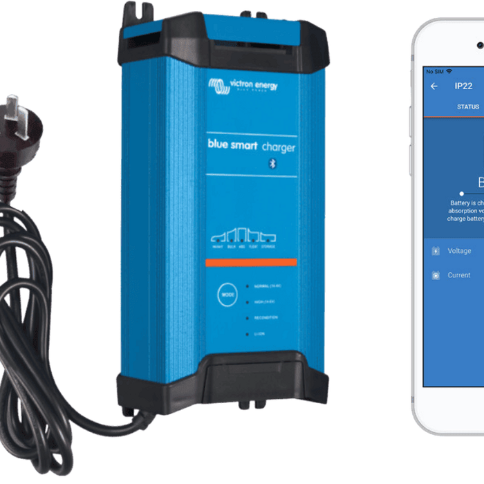 Victron 12V 30A Multi-Bank Blue Smart IP22 12/30(3) Battery Charger