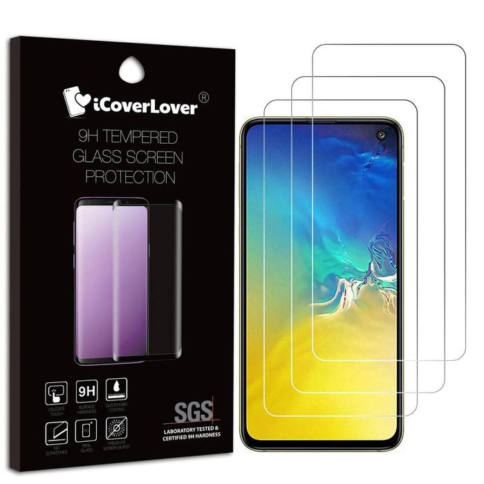 Icoverlover [3-pack] For Samsung Galaxy S10e Glass Screen Protector