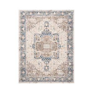 Zuni Floor Rug Soft Fluffy Modern Area Rug Living Room Bedroom 120x160cm Pale Blue