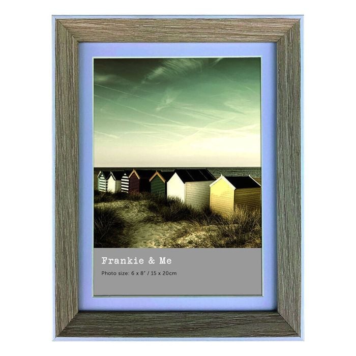 Frankie & Me Wooden Border 8x10'' Picture Frame Home/Office Photo Decor Oak