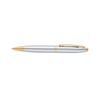 Cross Calais Ball Point Pen Fine/medium Nib Office Writing Medalist Chrome/gold