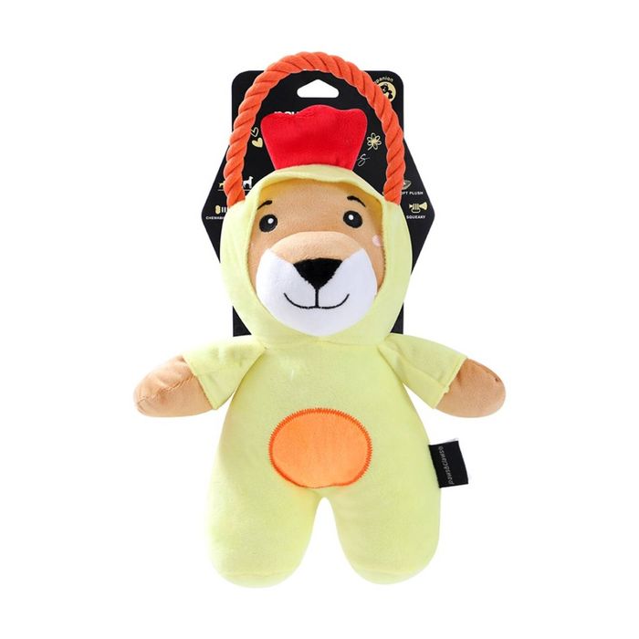 Paws And Claws Onesie Plush Pet Dog Chew/Tug/Cuddle Toy 28x20x14cm Assorted
