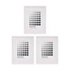 3PK Braz Venice Image Photo Document Display Frame 27.9x35.6cm White