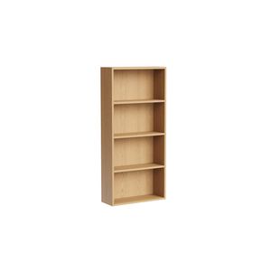 Kaboodle 400-499mm Oak Latte Customisable Shallow Med Pantry Open Shelf