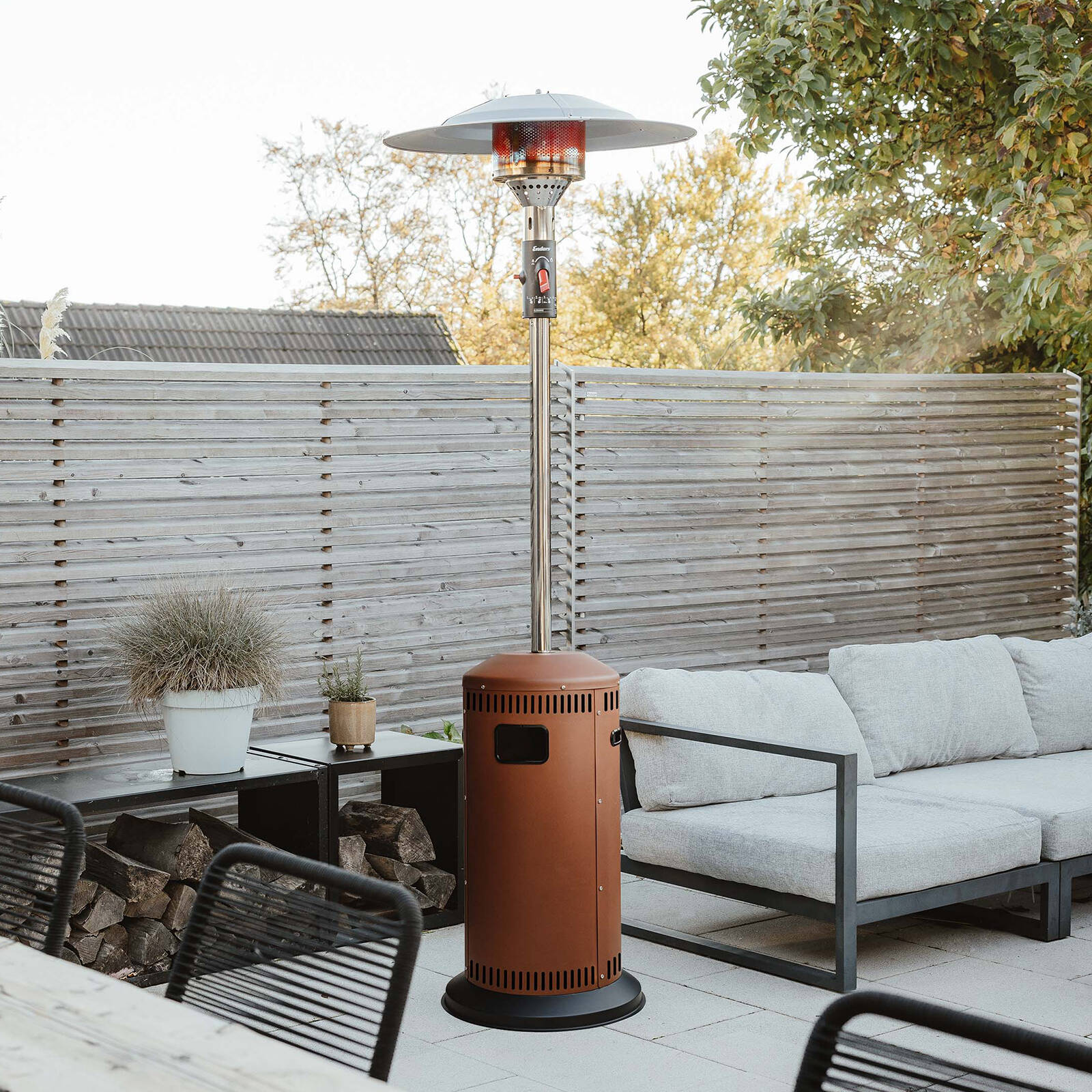 Bunnings Garden Flame Heater Flame Heater Pyramid Heater Bunnings