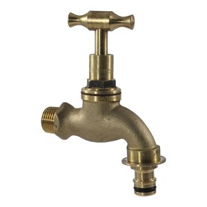 FIX-A-TAP 13mm 1/2" Lead-Free Brass Garden Tap 'N' Snap