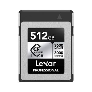 Lexar Professional Silver Series CFexpress 4.0 Type B Card - 512GB