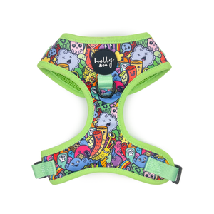 Holly & Co  Ruffiti Extra Extra Small Green Stylish Dog Harness