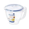 Locknlock 1L Classic Airtight Measuring Cup w/ Flip Cap Lid Container Clear