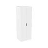 Lugna 2048 x 750 x 580mm White Double Hangrail 2 Door Storage Cabinet