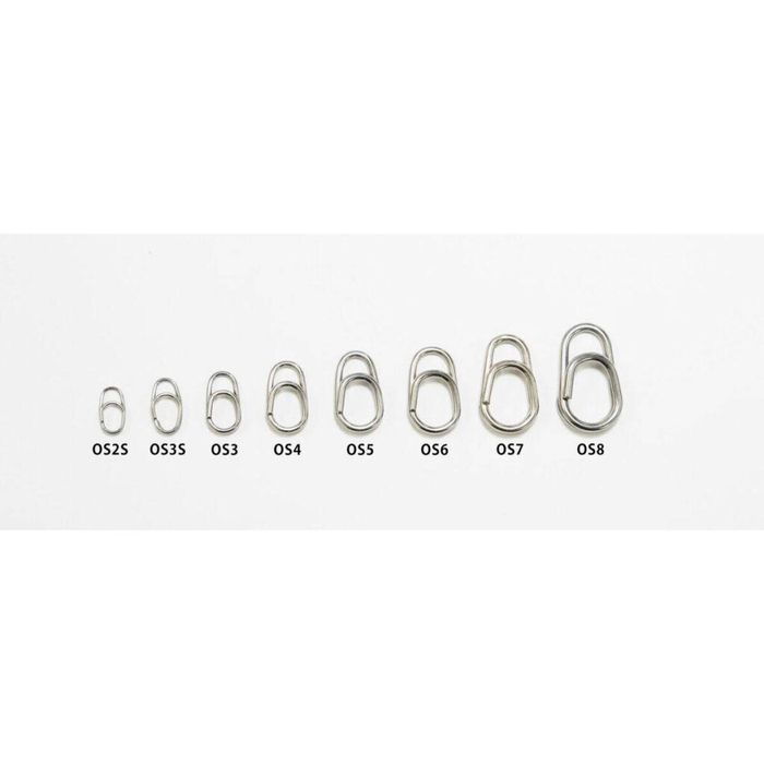 Studio Ocean Mark Heavy Duty Fishing Snap Stainless Steel Colour OS4 (97lb, 8pc)