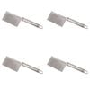 4PK Appetito Stainless Steel Crinkle Vegetable Cutter