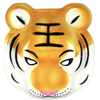 Animal Head Face Mask Halloween Costume Party Toys Adult Kids Tiger