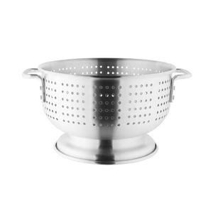 Vogue Aluminium Colander Professional K338 418mm 16 Inch Commercial Kitchen Catering Equipment