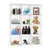SOGA White 12-Cube Storage Shelf