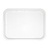 Olympia Kristallon Fast Food Tray Polypropylene White Large 450mm